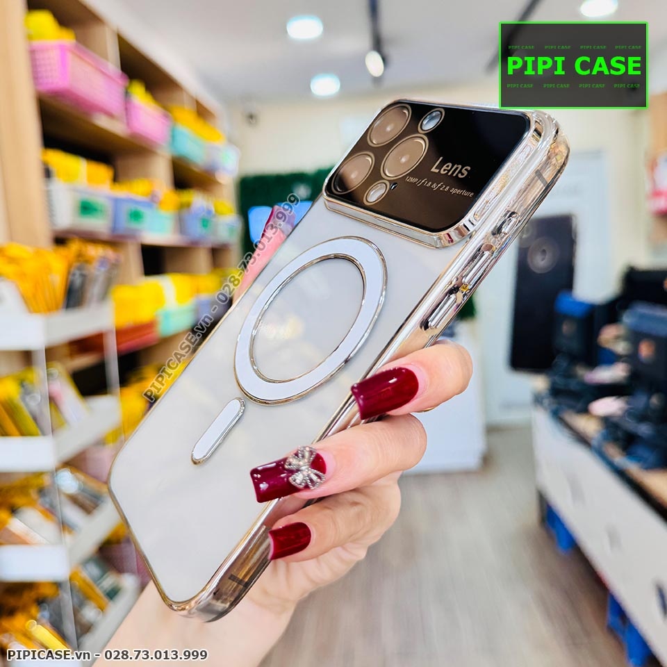 Ốp Lưng iPhone 12 Pro Max - Electronic - Bạc