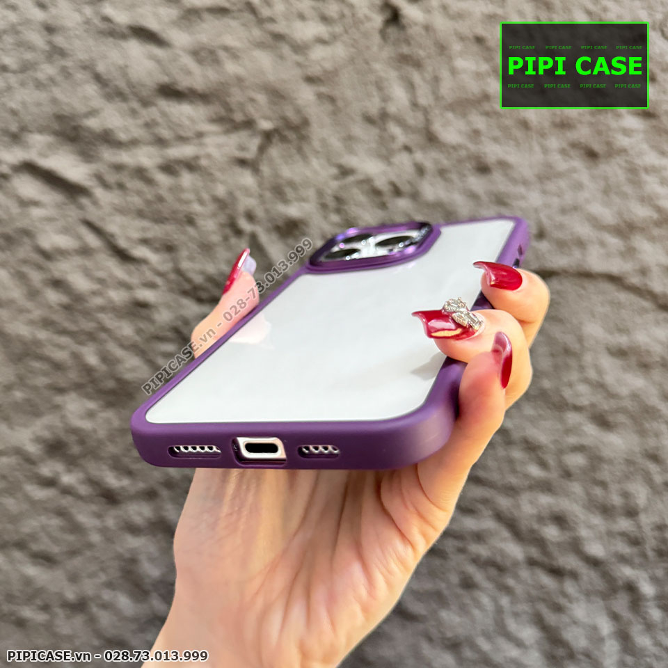 Ốp Lưng iPhone 13 Pro Max - Good - Tím