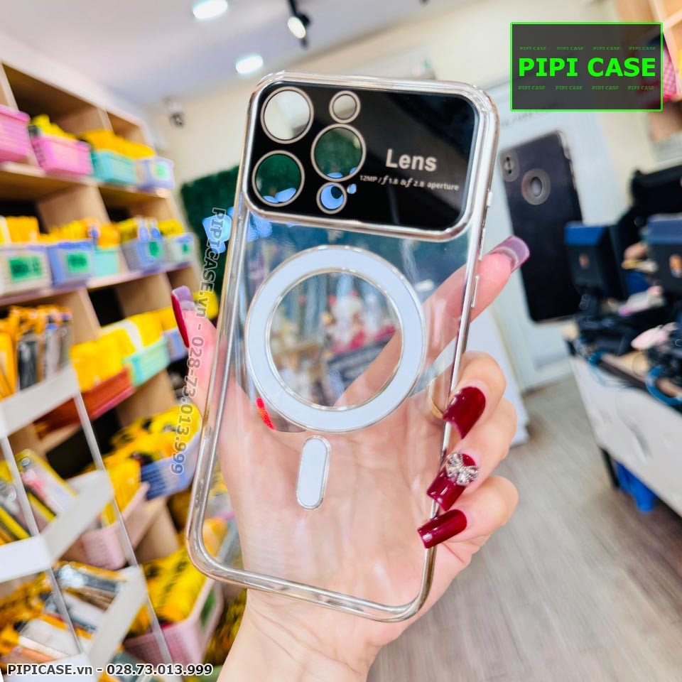 Ốp Lưng iPhone 12 Pro Max - Electronic - Bạc