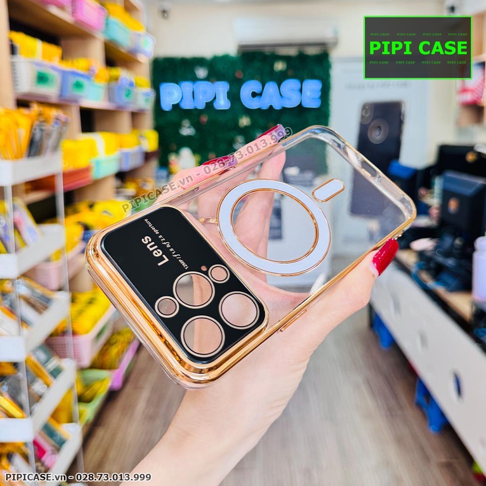 Ốp Lưng iPhone 12 Pro Max - Electronic - Vàng
