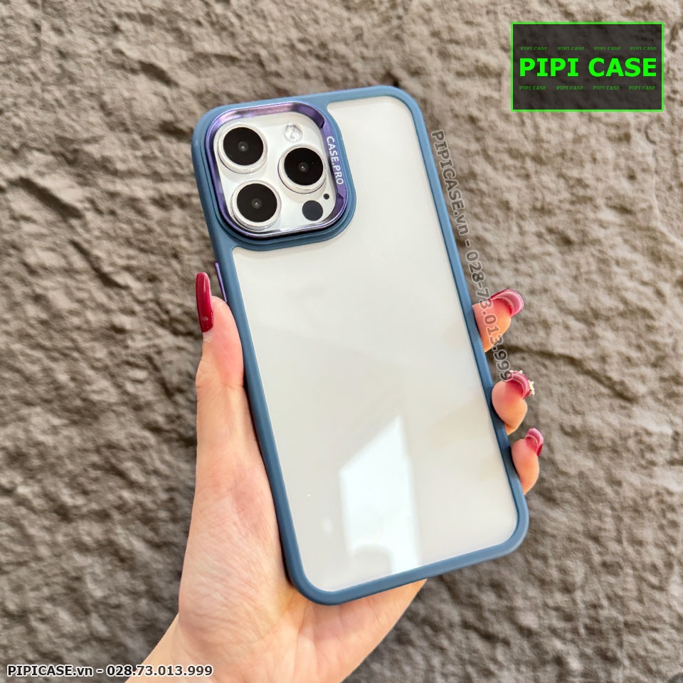 Ốp Lưng iPhone 13 Pro Max - Good - Xanh Dương