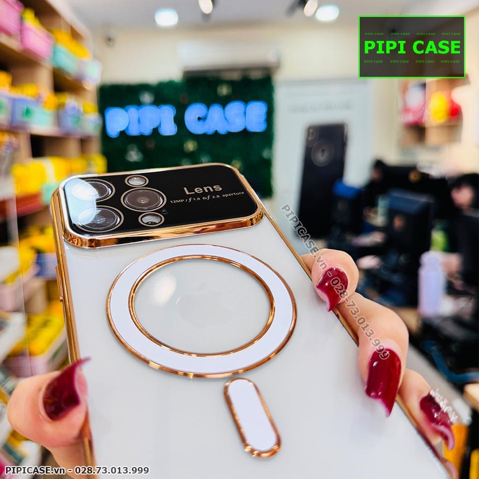 Ốp Lưng iPhone 12 Pro Max - Electronic - Vàng