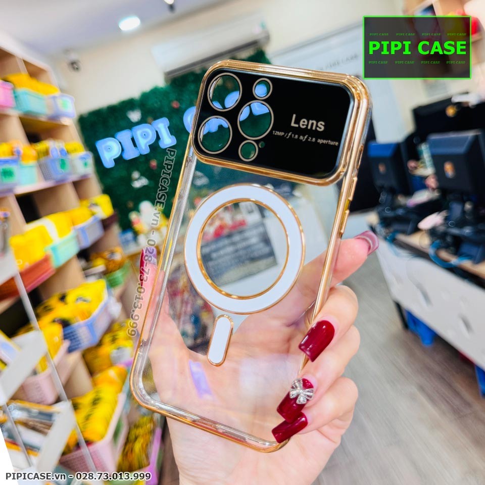 Ốp Lưng iPhone 12 Pro Max - Electronic - Vàng
