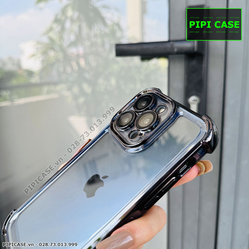 Ốp Lưng iPhone 15 Pro Max - Gu - Đen