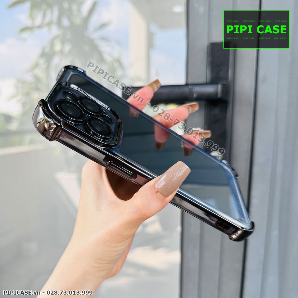Ốp Lưng iPhone 15 Pro Max - Gu - Đen