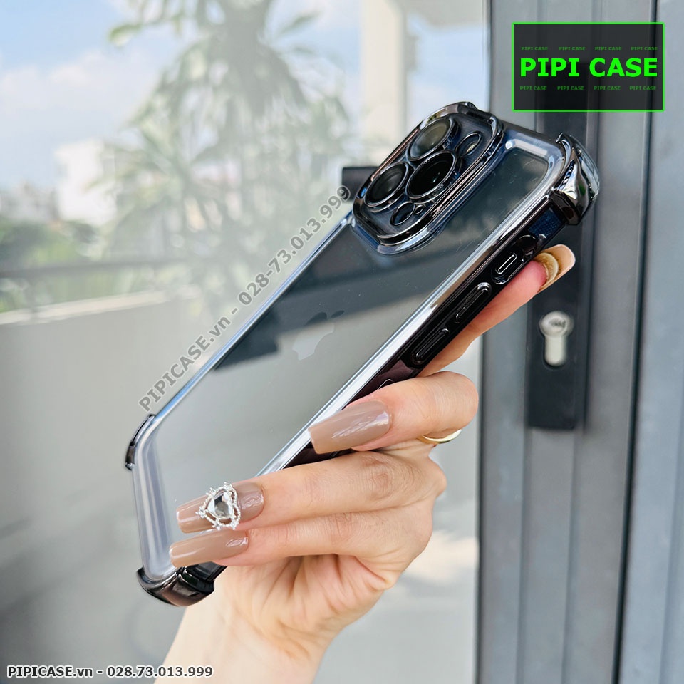 Ốp Lưng iPhone 15 Pro Max - Gu - Đen