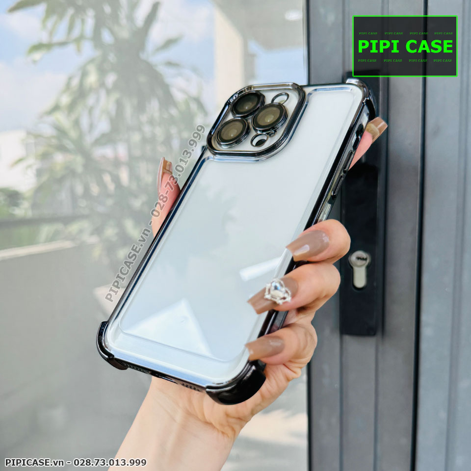 Ốp Lưng iPhone 15 Pro Max - Gu - Đen