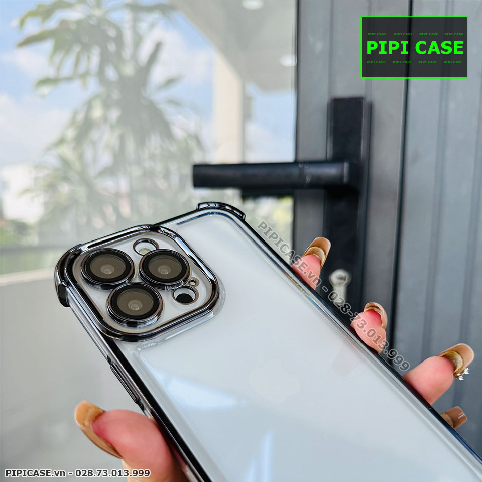 Ốp Lưng iPhone 15 Pro Max - Gu - Đen
