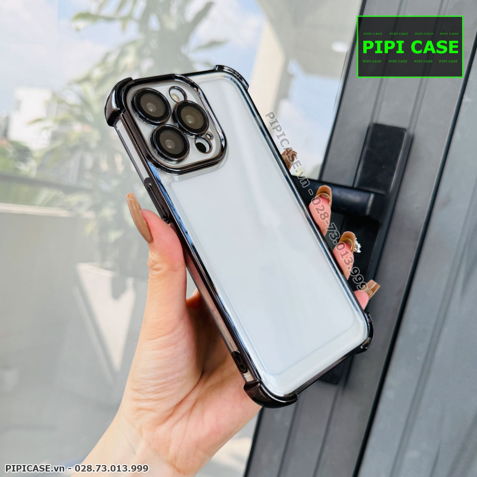 Ốp Lưng iPhone 15 Pro Max - Gu - Đen