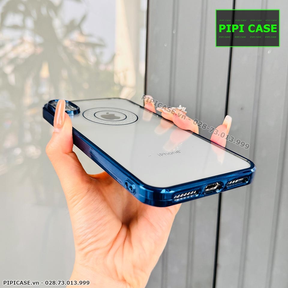 Ốp Lưng iPhone X / XS - Gemma - Xanh Nhạt