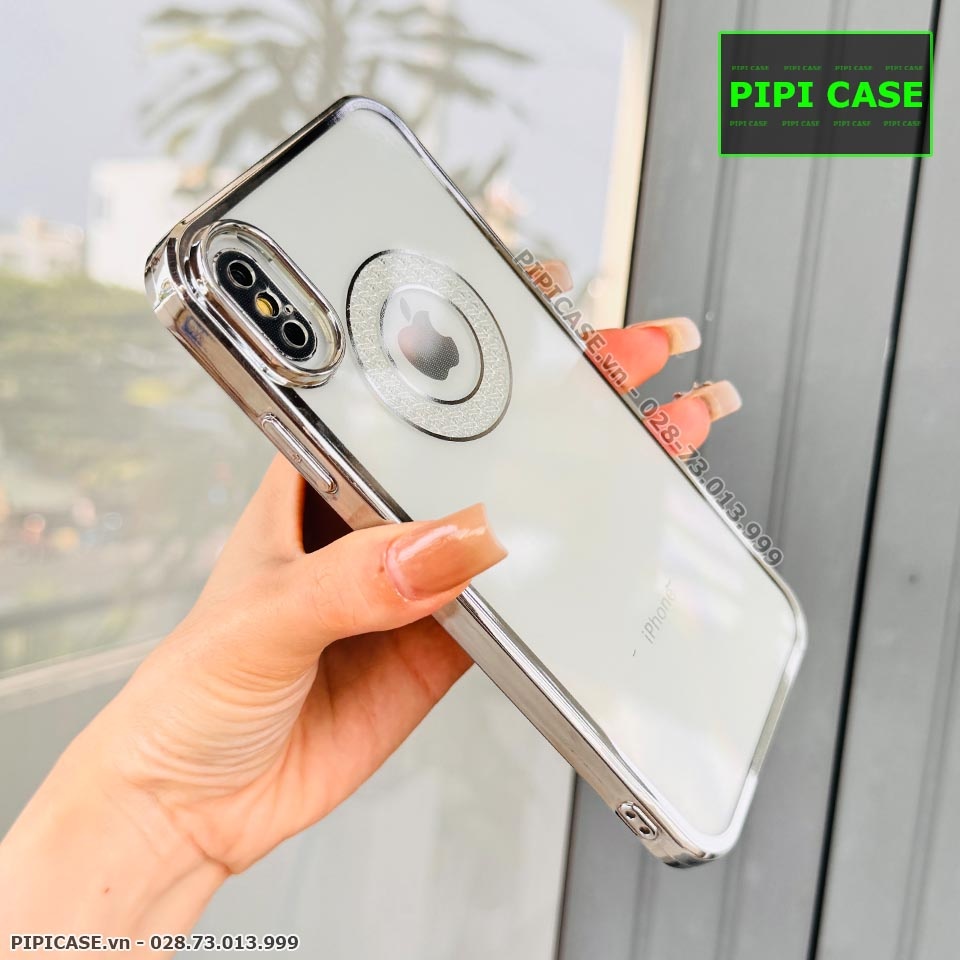 Ốp Lưng iPhone X / XS - Gemma - Bạc
