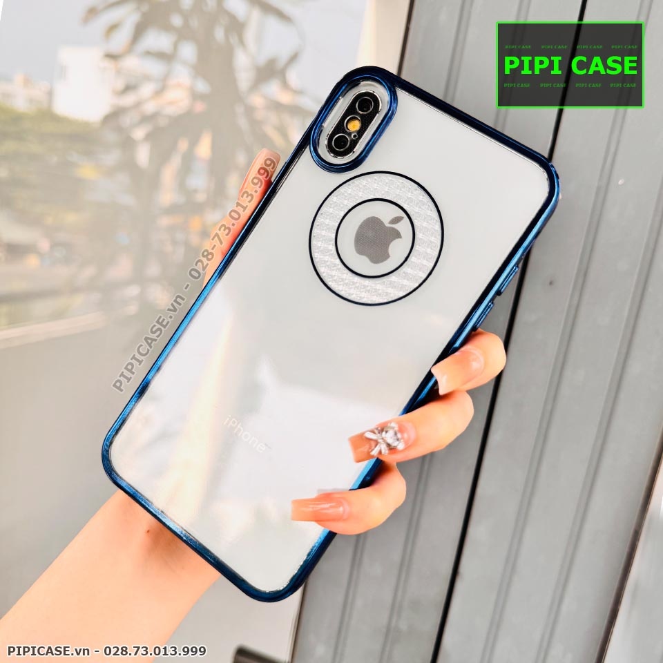 Ốp Lưng iPhone X / XS - Gemma - Xanh Nhạt