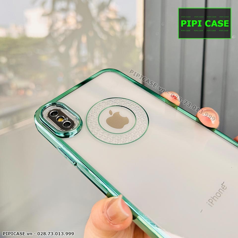 Ốp Lưng iPhone X / XS - Gemma - Xanh Mint