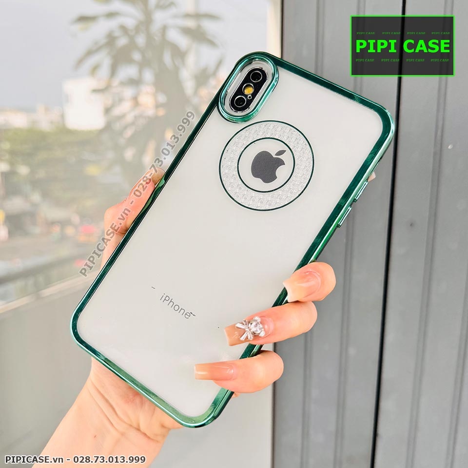 Ốp Lưng iPhone X / XS - Gemma - Xanh Mint
