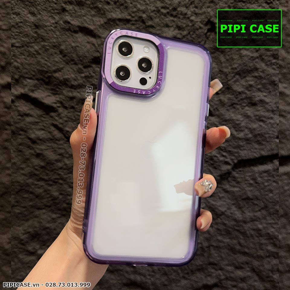 Ốp Lưng iPhone 12 Pro Max - Mate - Tím