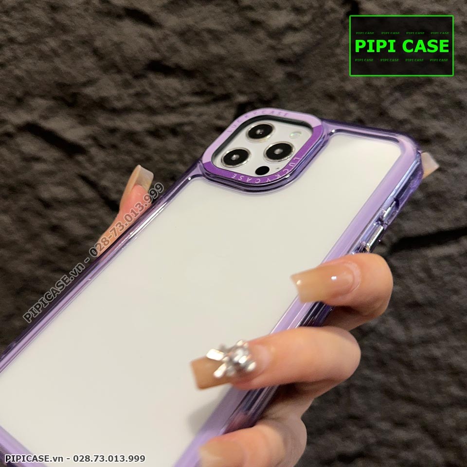 Ốp Lưng iPhone 12 Pro Max - Mate - Tím