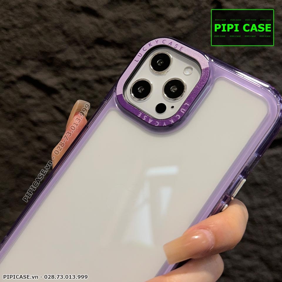 Ốp Lưng iPhone 12 Pro Max - Mate - Tím