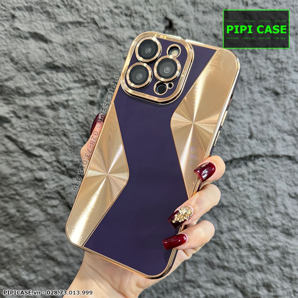Ốp Lưng iPhone 15 Pro Max - Alex - Tím