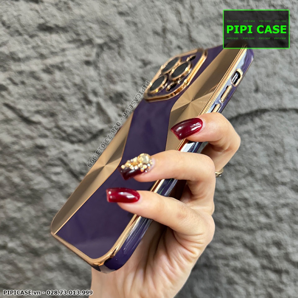 Ốp Lưng iPhone 15 Pro Max - Alex - Tím