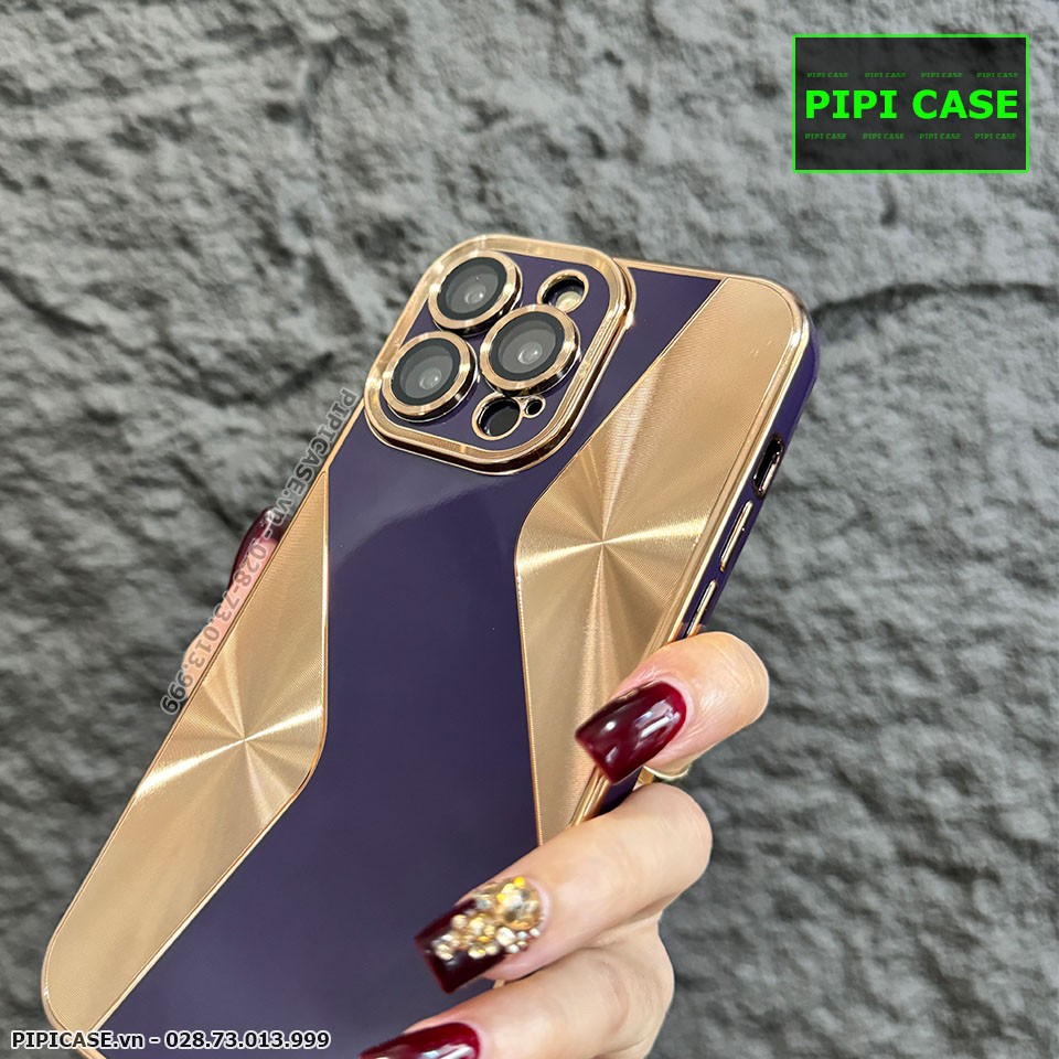 Ốp Lưng iPhone 15 Pro Max - Alex - Tím
