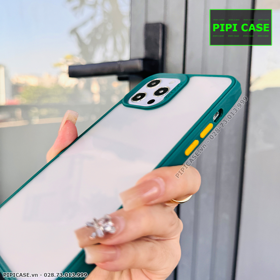 Ốp Lưng iPhone 12 Pro Max - H2O - Xanh Rêu