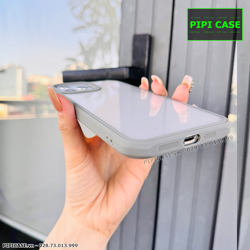 Ốp Lưng iPhone 12 Pro Max - H2O - Xám