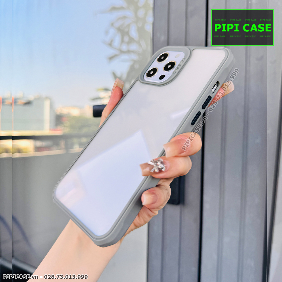 Ốp Lưng iPhone 12 Pro Max - H2O - Xám