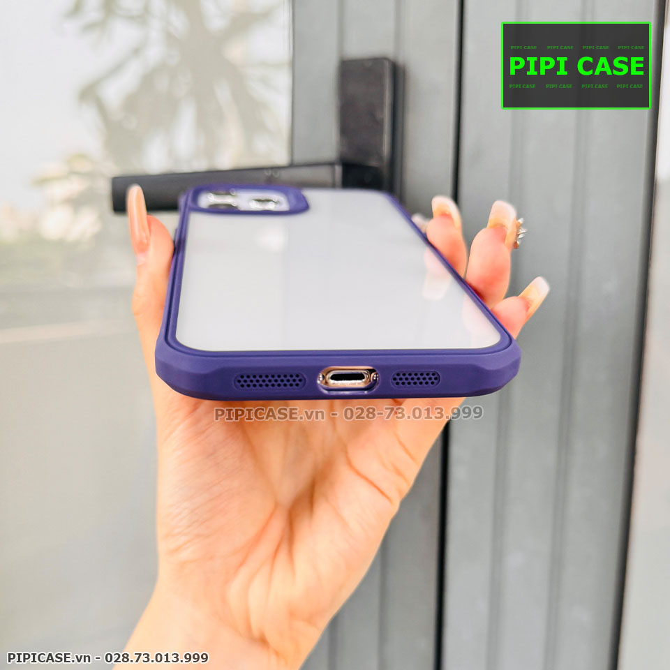 Ốp Lưng iPhone 12 Pro Max - H2O - Tím