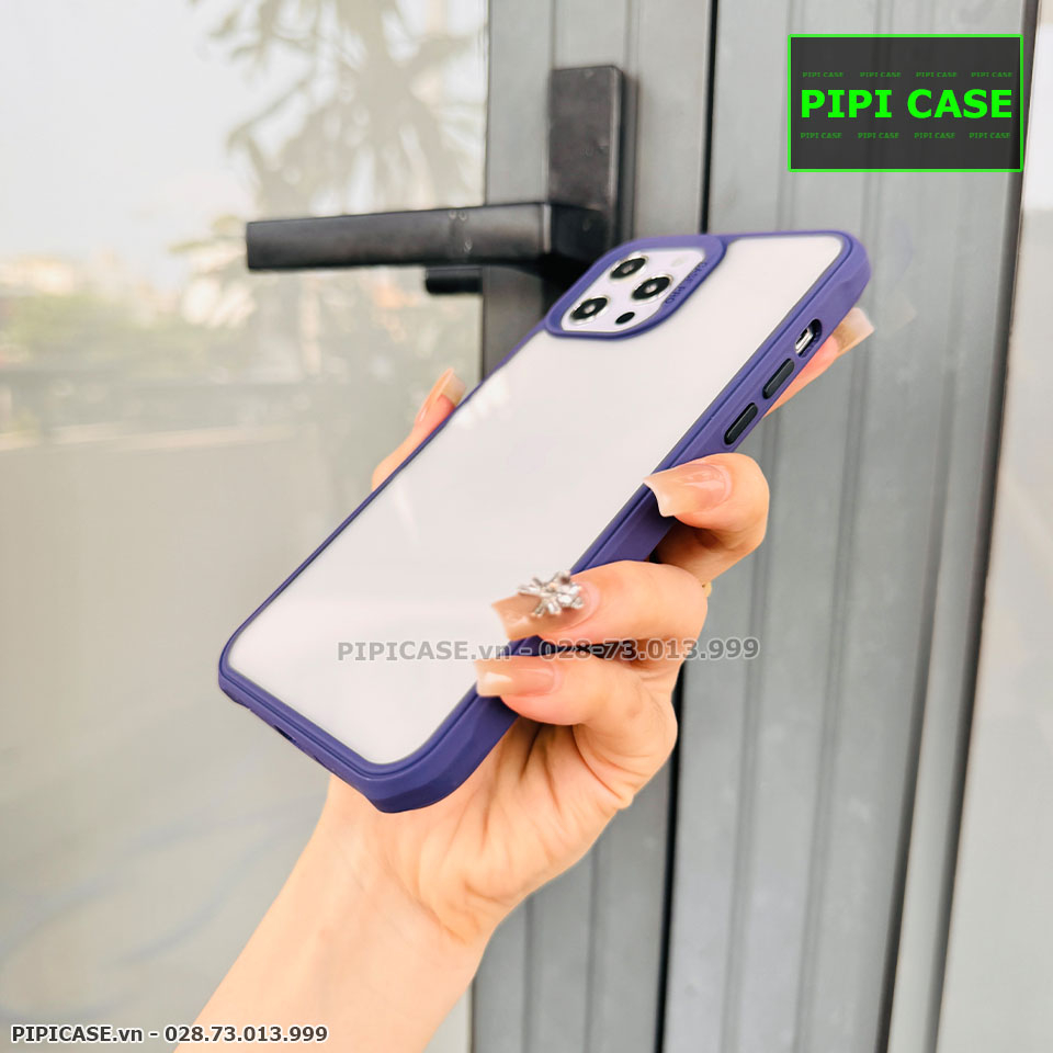 Ốp Lưng iPhone 12 Pro Max - H2O - Tím