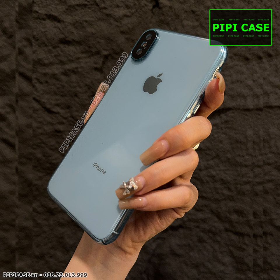 Ốp Lưng iPhone X / XS - Ping - Xanh
