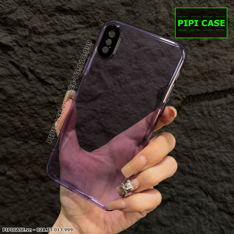 Ốp Lưng iPhone XS Max - Ping - Tím