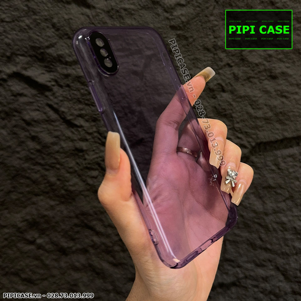 Ốp Lưng iPhone XS Max - Ping - Tím