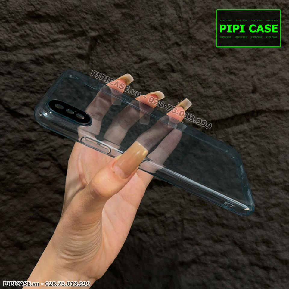 Ốp Lưng iPhone X / XS - Ping - Xanh