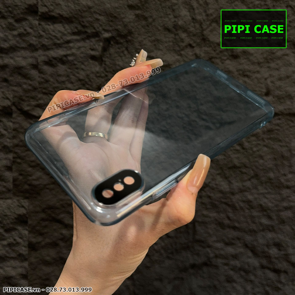Ốp Lưng iPhone X / XS - Ping - Xanh