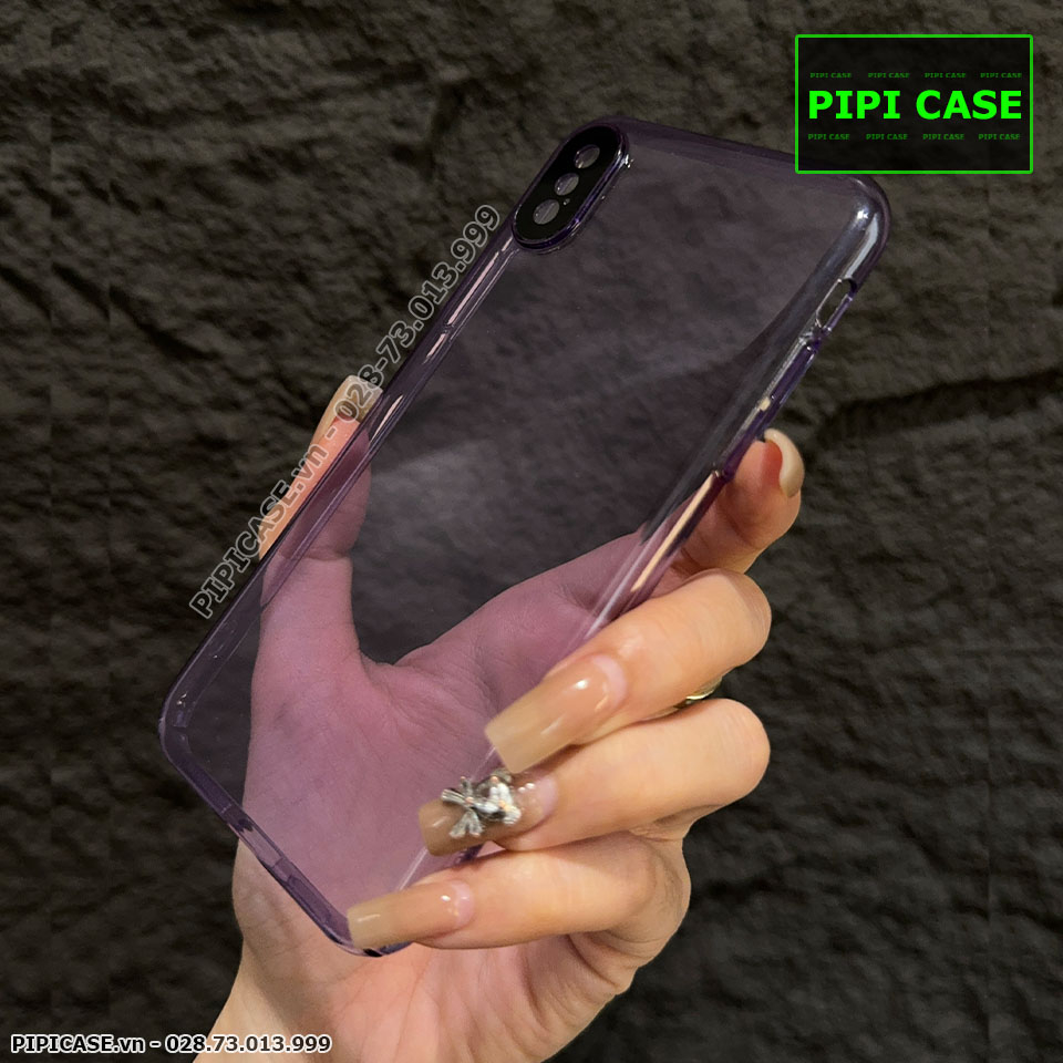 Ốp Lưng iPhone XS Max - Ping - Tím