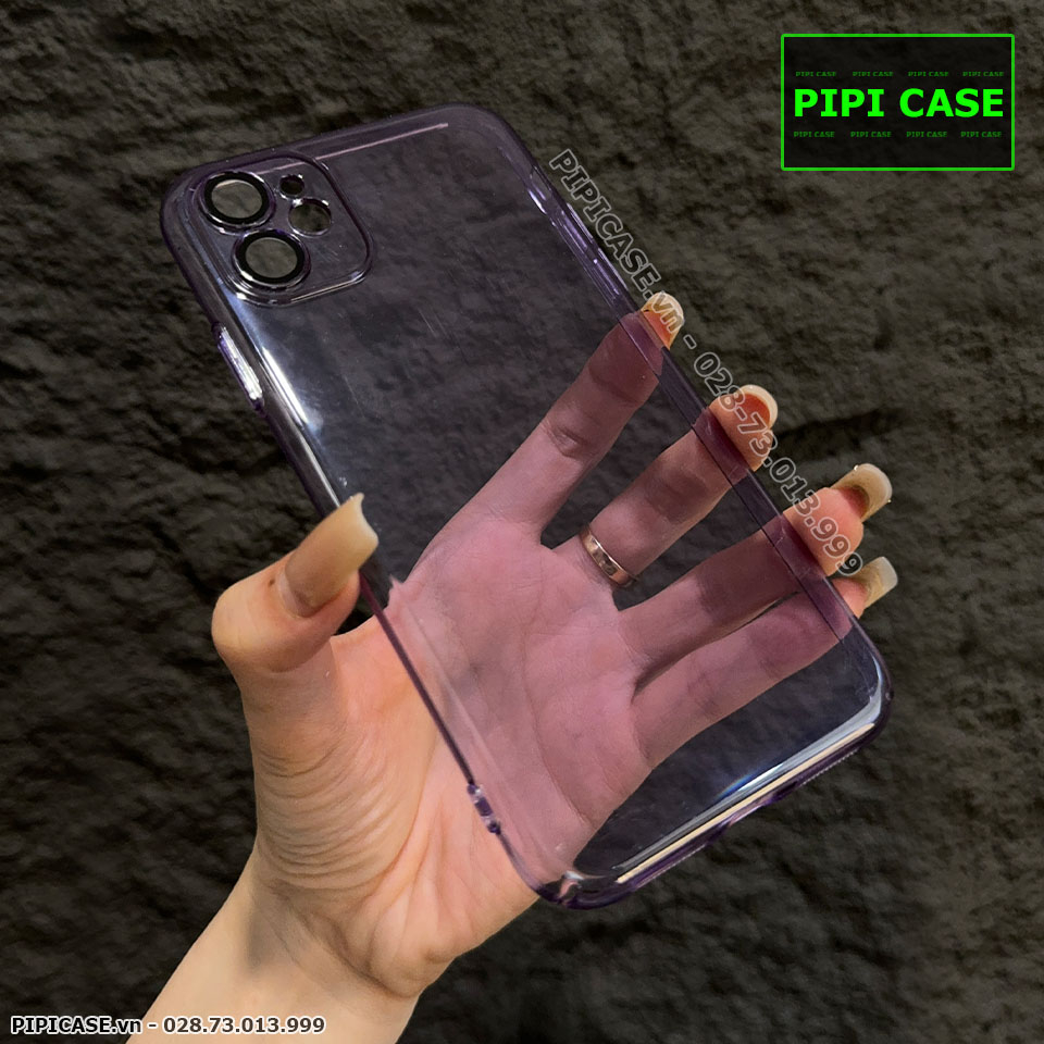 Ốp Lưng iPhone 11 - Ping - Tím