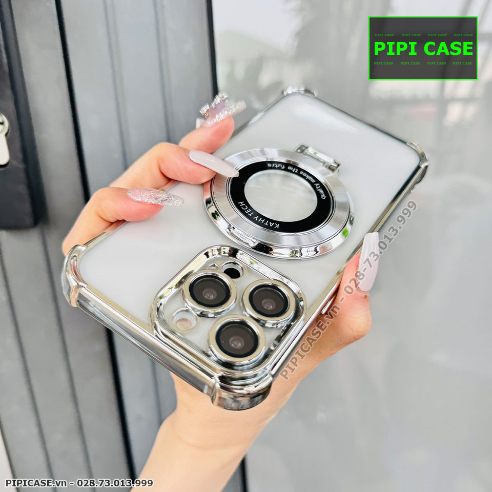 Ốp Lưng iPhone 14 Pro - Ven - Bạc