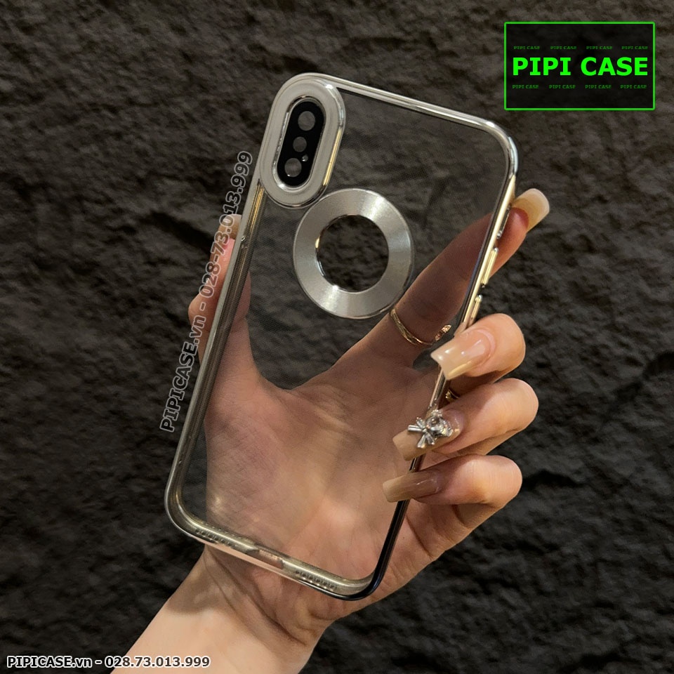 Ốp Lưng iPhone X / XS - Water - Bạc