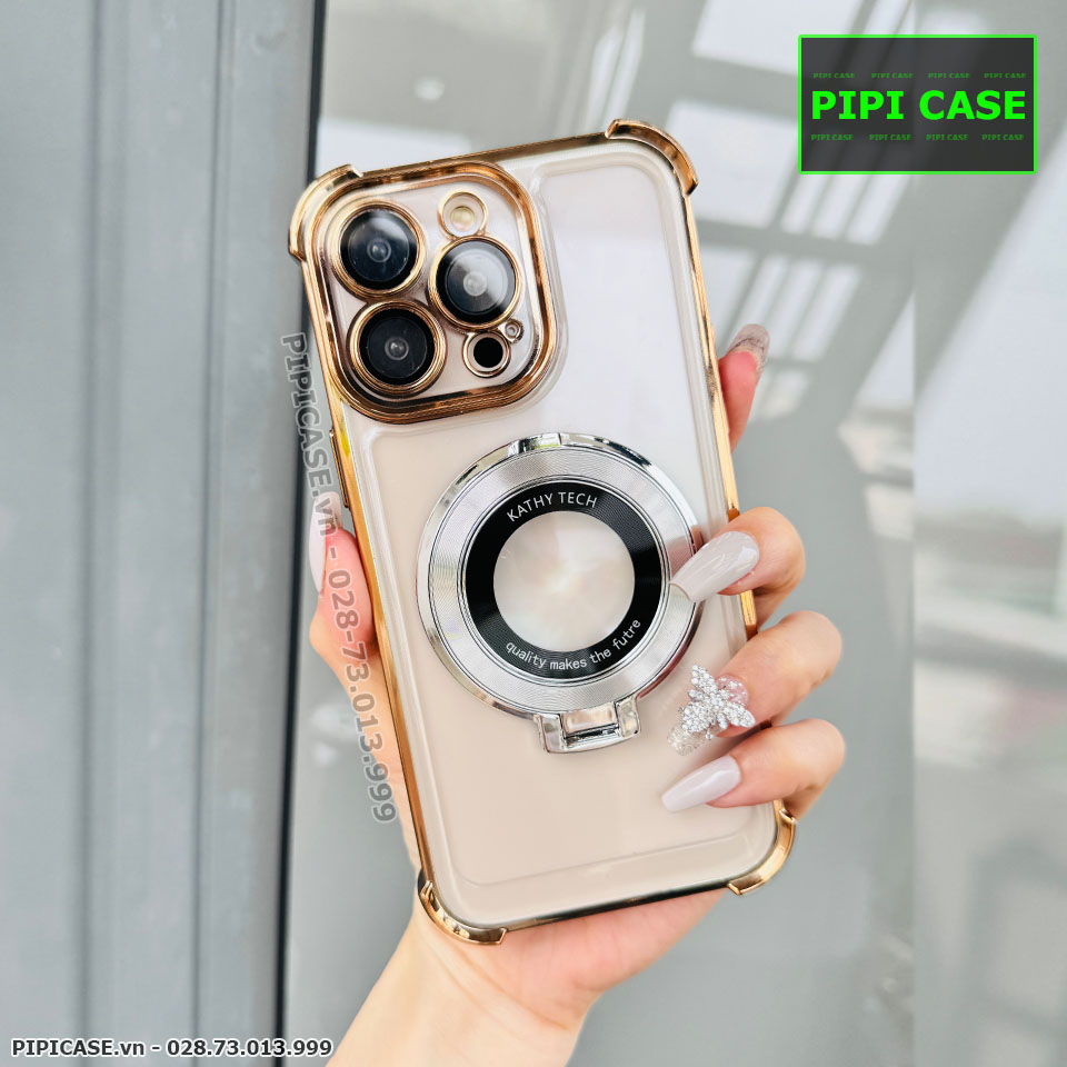 Ốp Lưng iPhone 14 Pro - Ven - Vàng