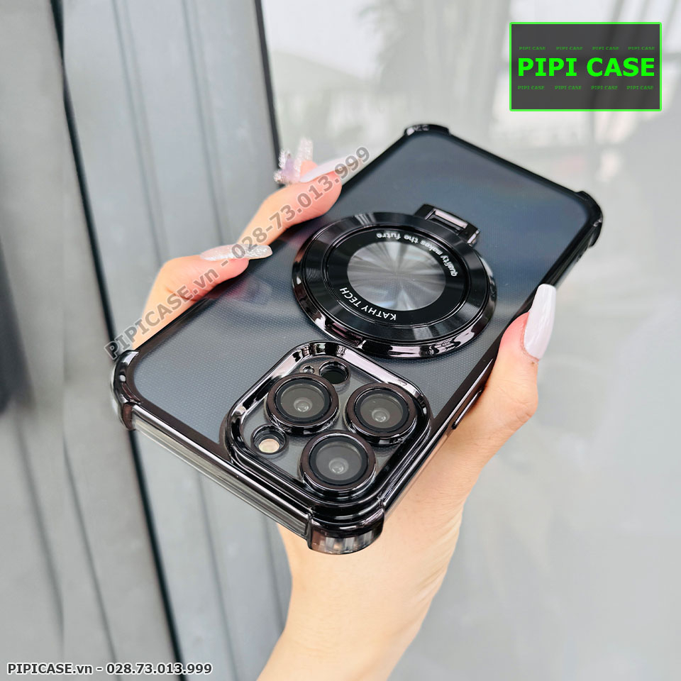 Ốp Lưng iPhone 14 Pro - Ven - Đen