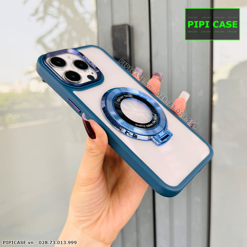 Ốp Lưng iPhone 14 Pro Max - Roi - Xanh Nhạt