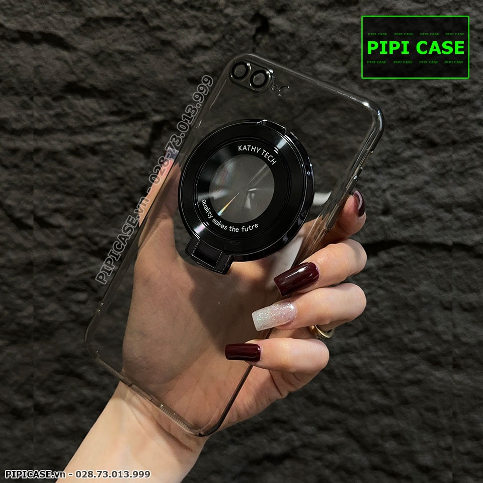 Ốp Lưng iPhone 7 Plus / 8 Plus - Nano - Đen