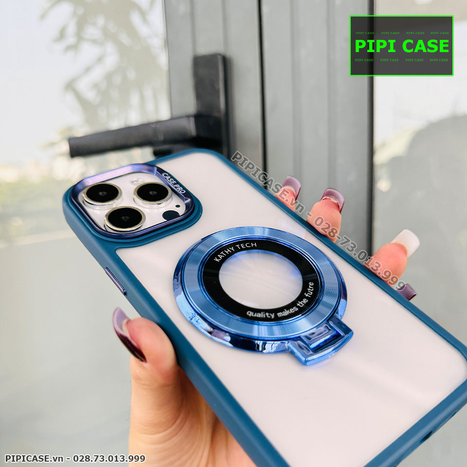 Ốp Lưng iPhone 14 Pro Max - Roi - Xanh Nhạt