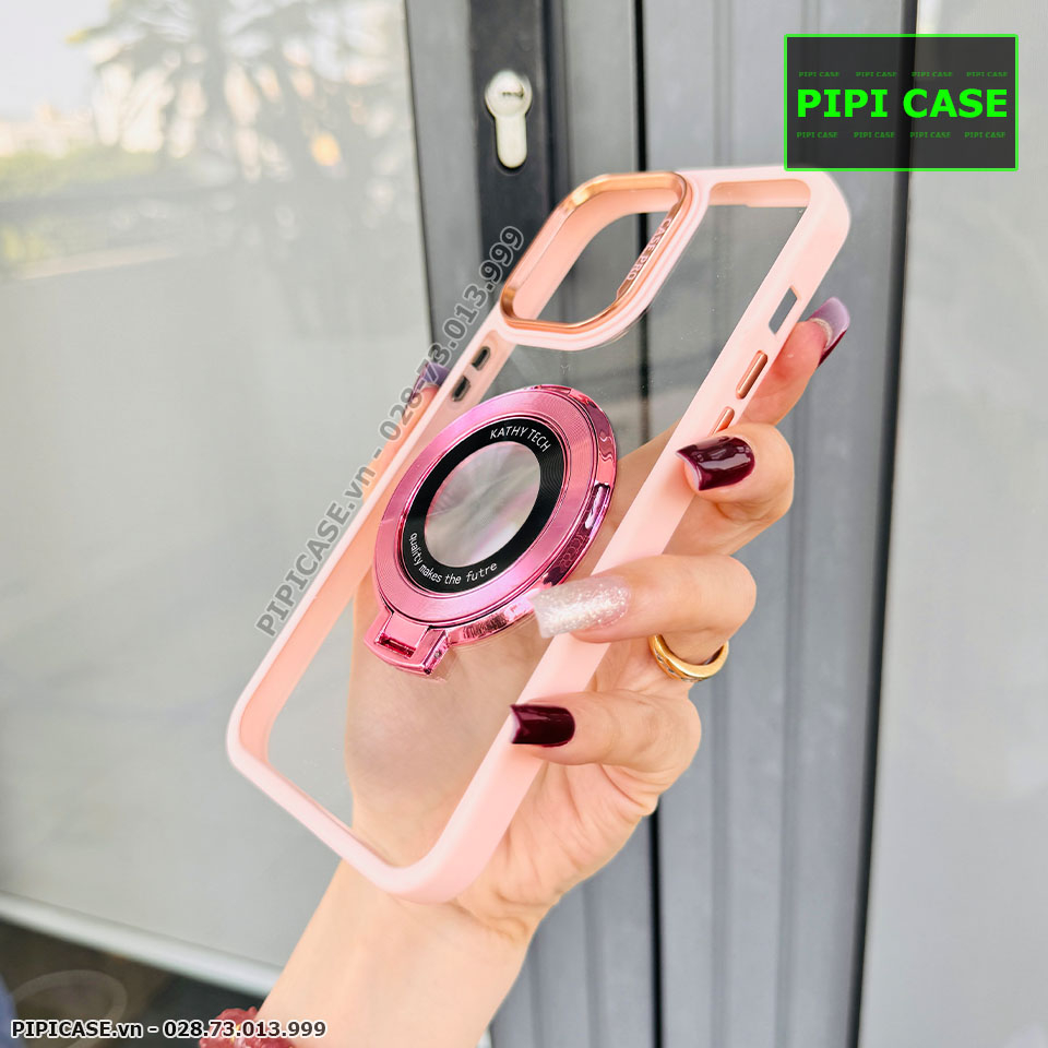 Ốp Lưng iPhone 14 Pro Max - Roi - Hồng