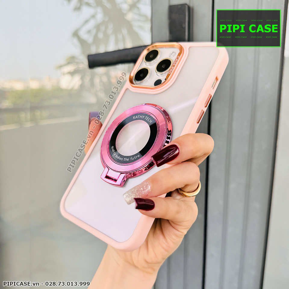 Ốp Lưng iPhone 14 Pro Max - Roi - Hồng