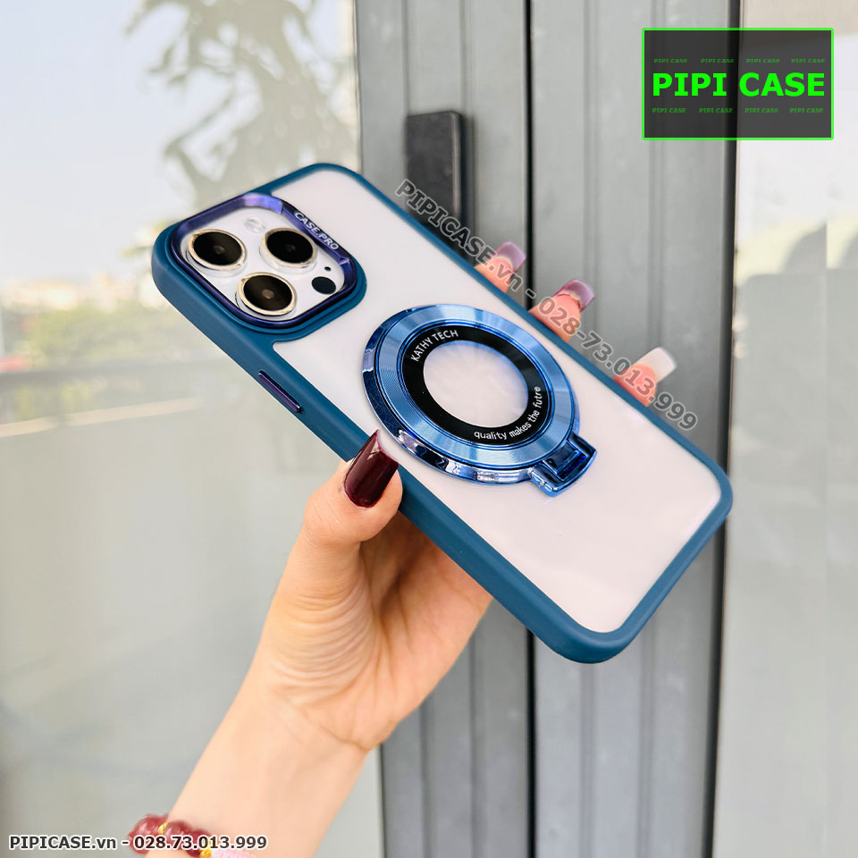 Ốp Lưng iPhone 14 Pro Max - Roi - Xanh Nhạt