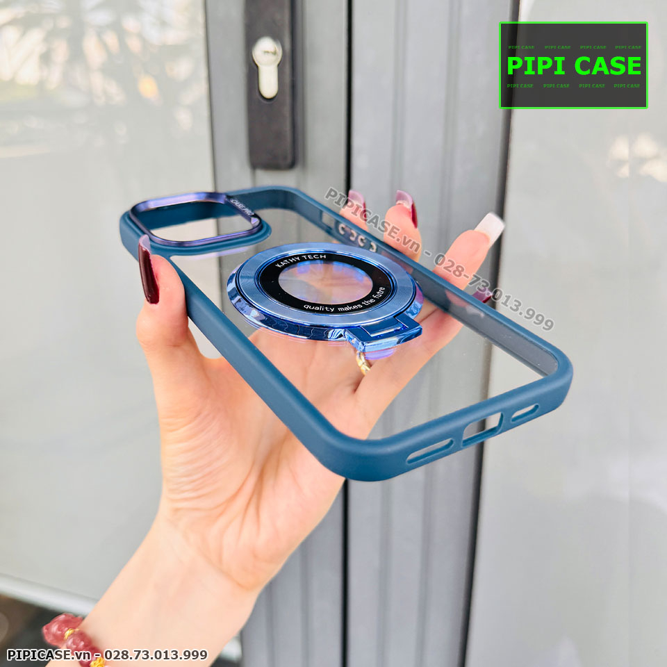 Ốp Lưng iPhone 14 Pro Max - Roi - Xanh Nhạt