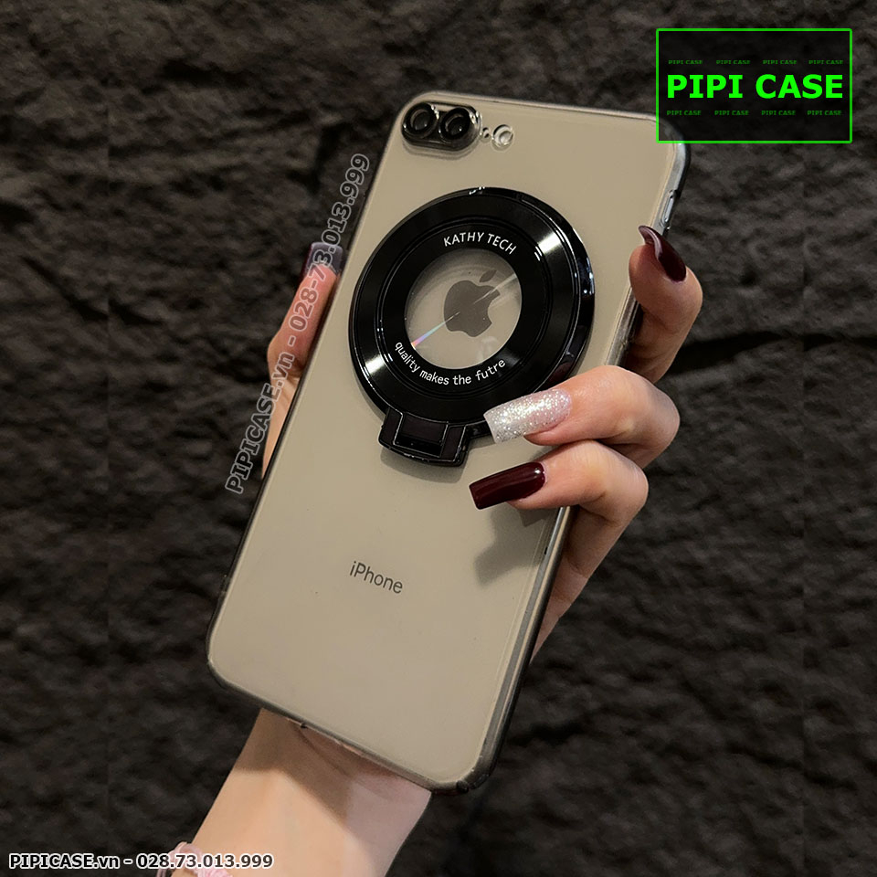Ốp Lưng iPhone 7 Plus / 8 Plus - Nano - Đen