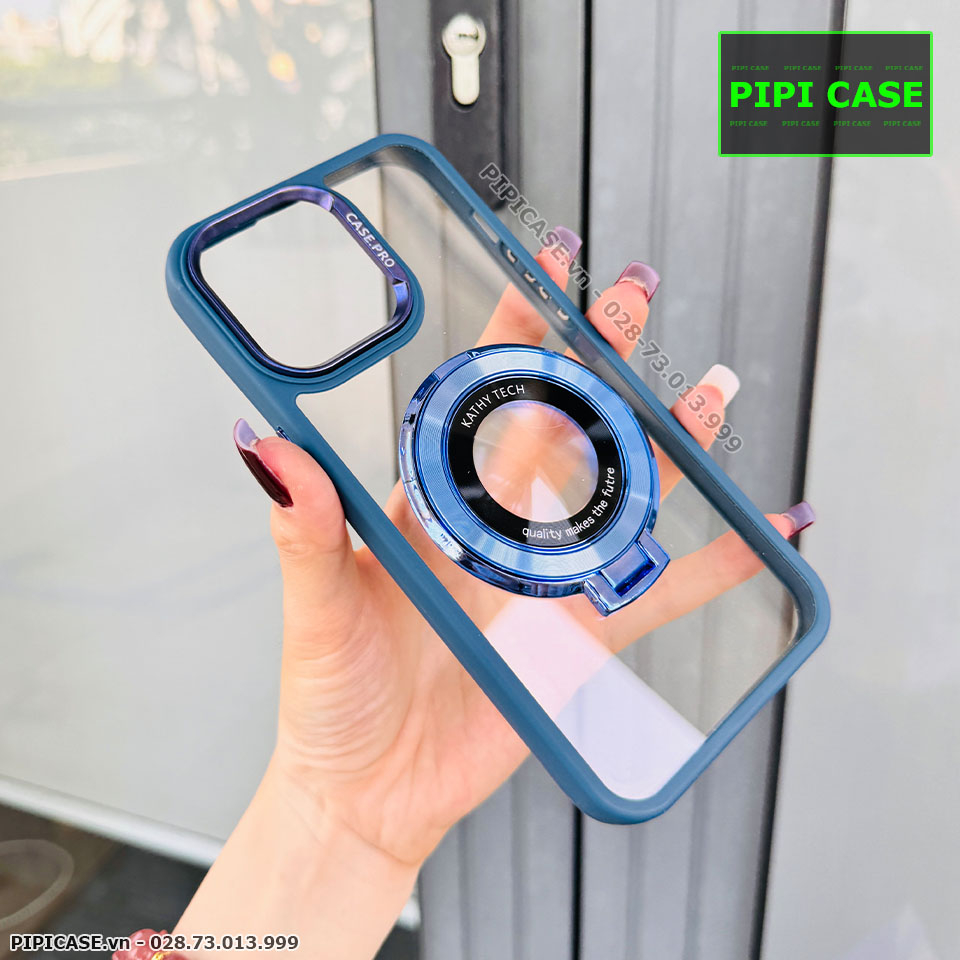 Ốp Lưng iPhone 14 Pro Max - Roi - Xanh Nhạt