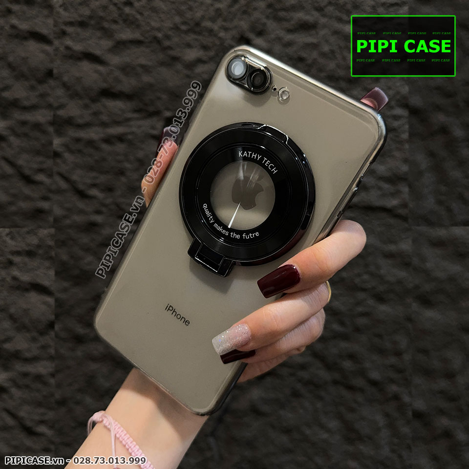 Ốp Lưng iPhone 7 Plus / 8 Plus - Nano - Đen